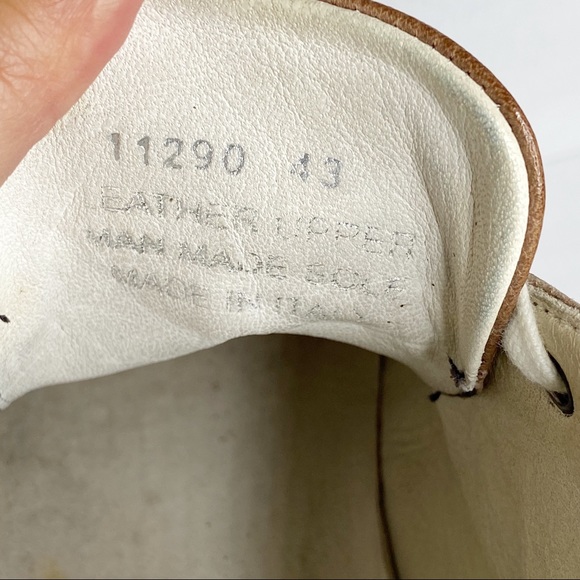 Men’s Adolfo Carli High Top Leather Sneakers 9.5 - Picture 6 of 9